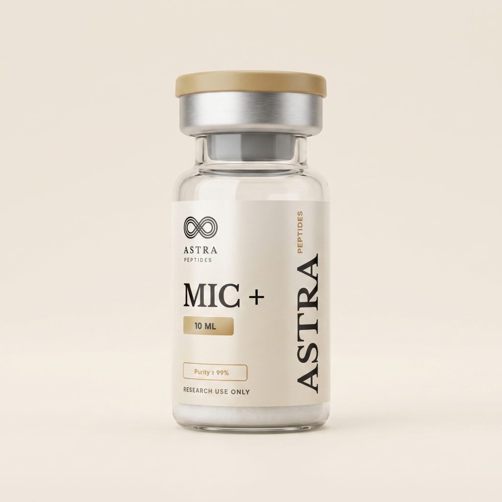 Astra Peptides mic plus research vial